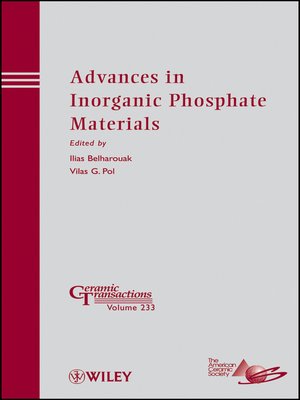 cover image of Advances in Inorganic Phosphate Materials
